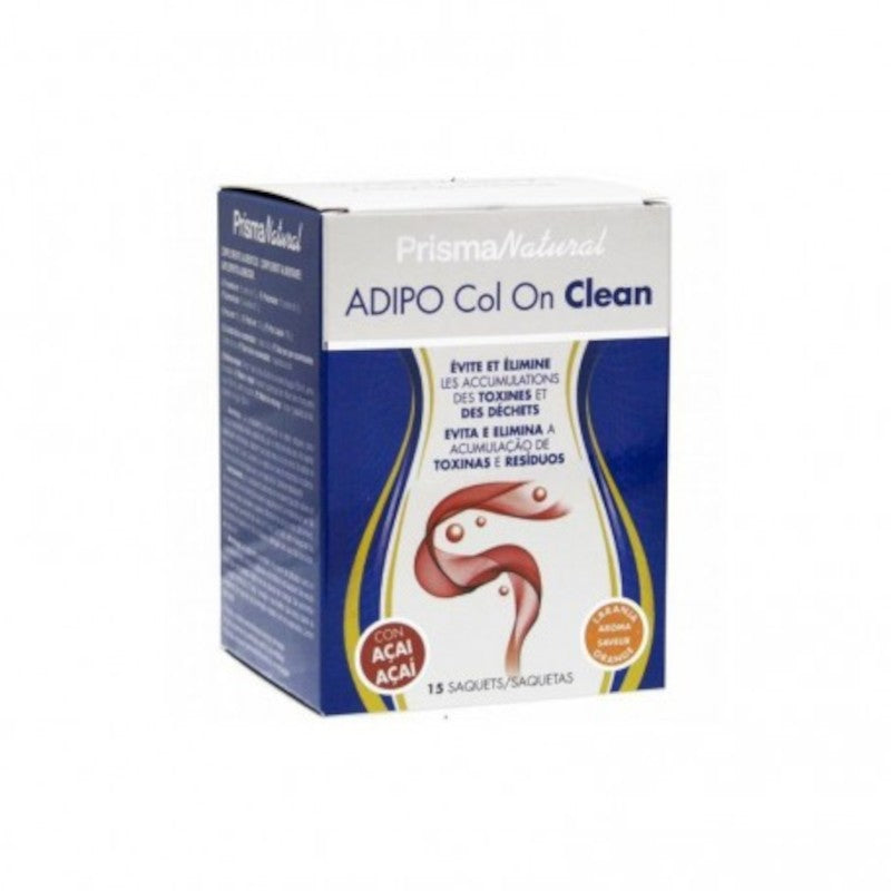 Prisma Natural Adipo Col On Clean Sabor Naranja 15 Sobres-1