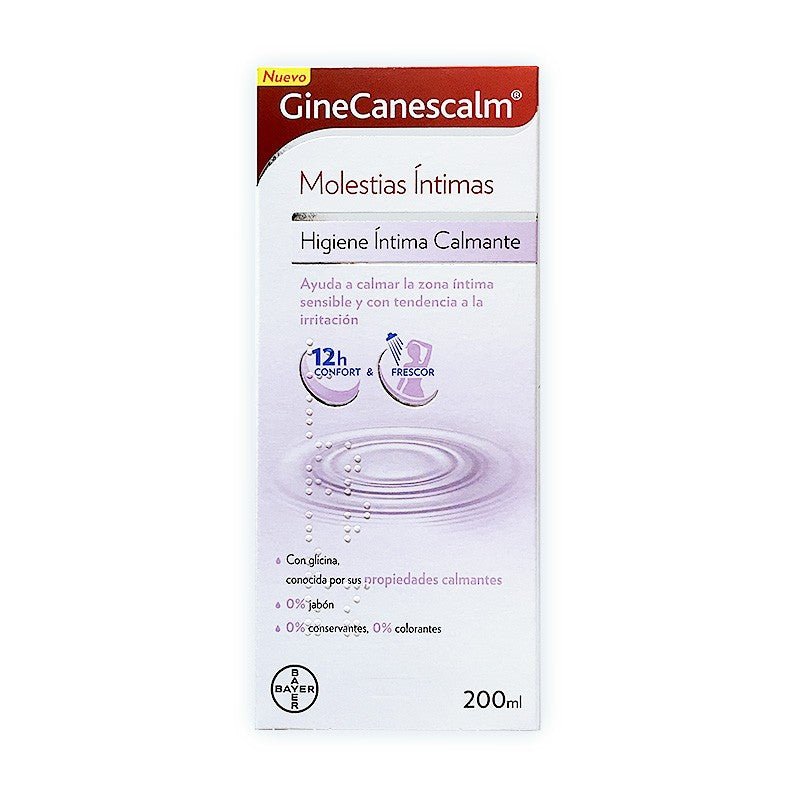 GINECANESCALM Gel Higiene Íntima Calmante 200ml-7