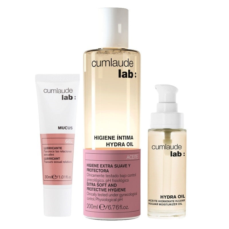 CUMLAUDE LAB Pack "Rutina Embarazo" Mucus + Aceite Limpiador + Aceite Vulvar-1