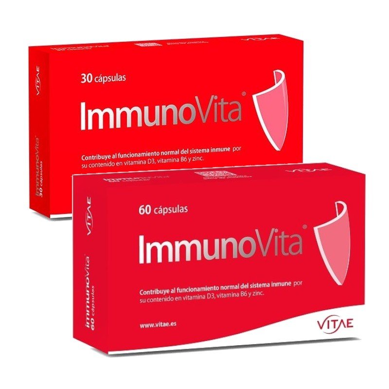 VITAE ImmunoVita Pack 60+30 Cápsulas-1