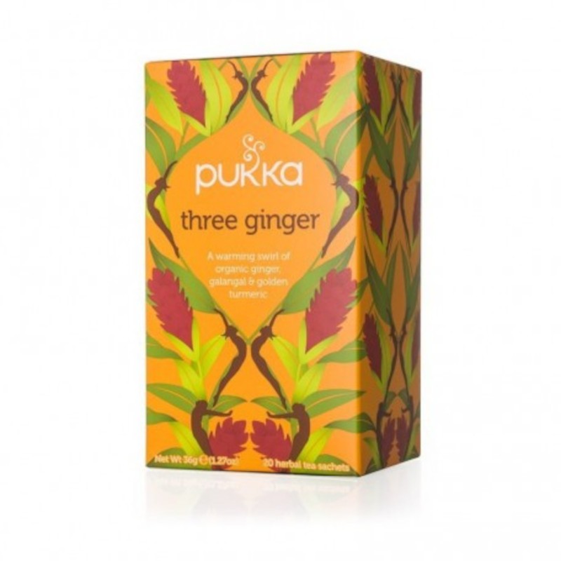 Pukka Infusión Orgánica Tres Jengibres 20 Filtros-1