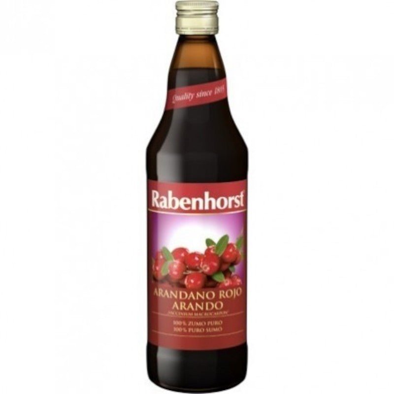 Rabenhorst Zumo de Arándano Rojo Americano 750 ml-1