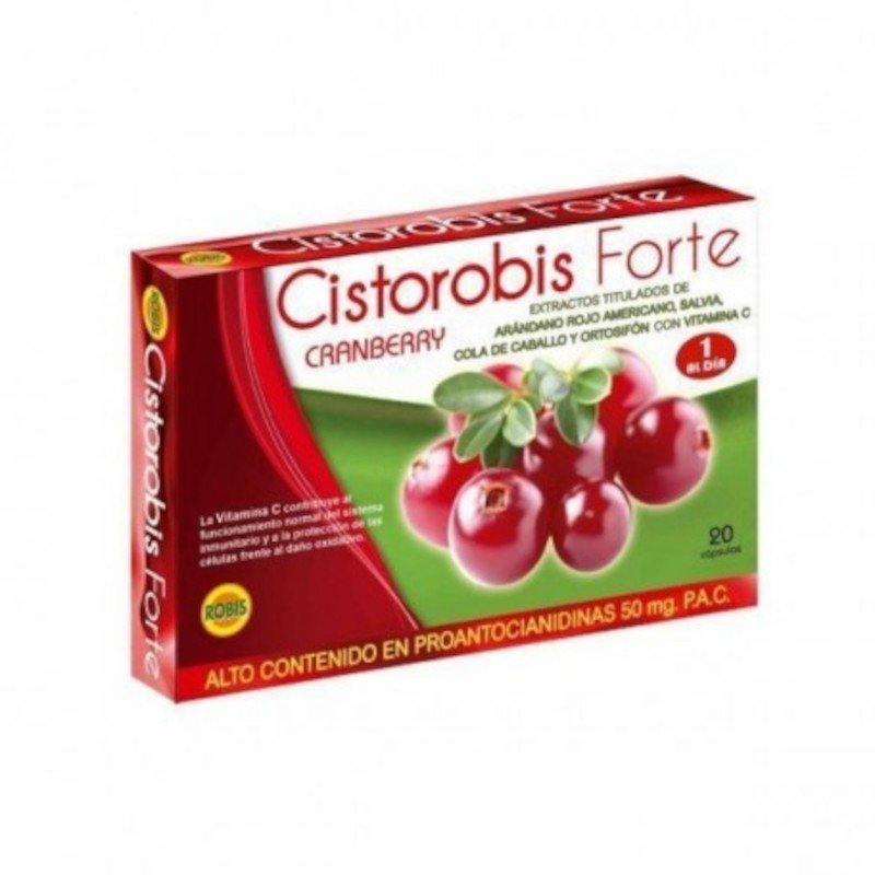 Robis Cisti Forte 600 mg 20 Cápsulas-1