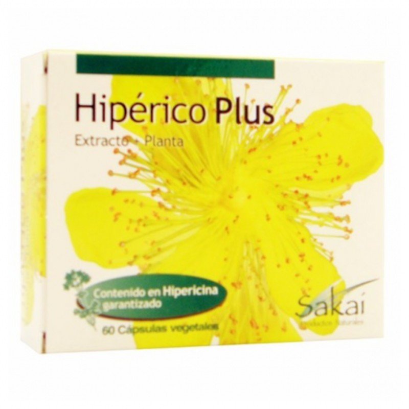 Sakai Hipérico Plus 60 Cápsulas-1