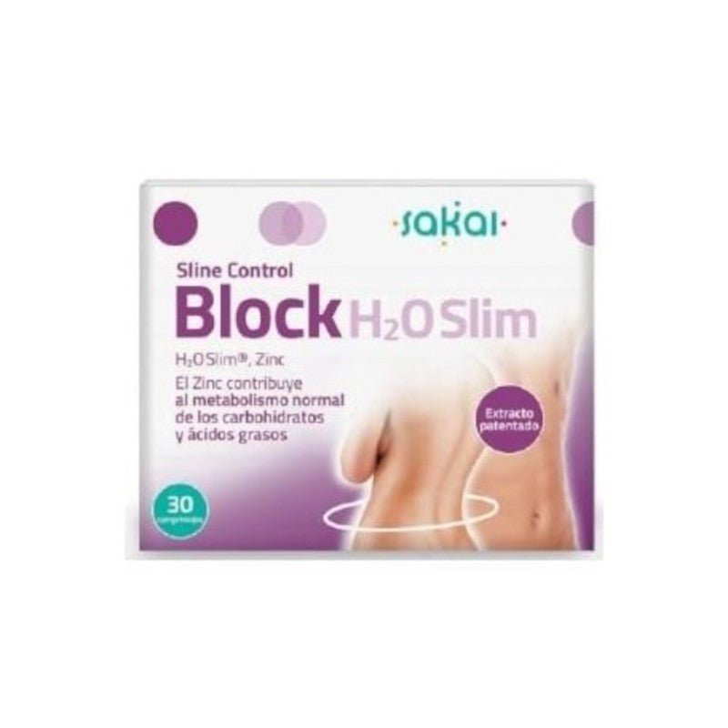 Sakai Sline Control Block H2O Slim 30 Comprimidos-1