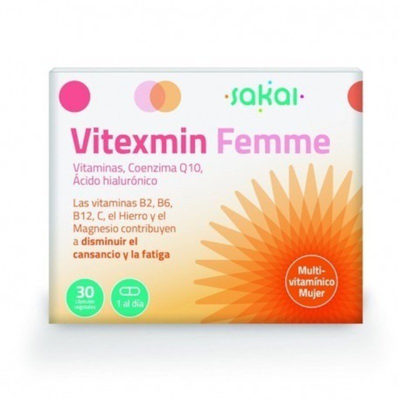Sakai Vitexmin Femme 30 Cápsulas-1