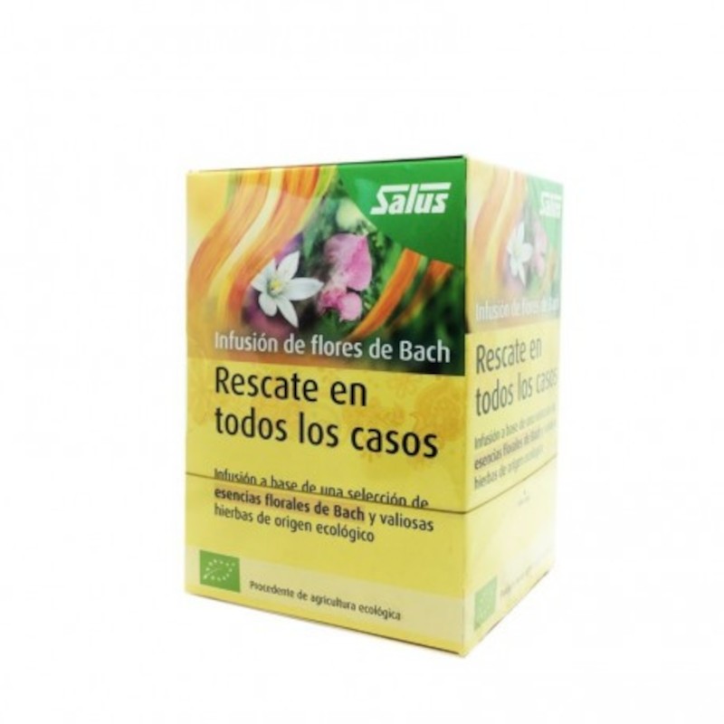 Salus Flores de Bach Infusión Rescate Bio 15 Filtros-1