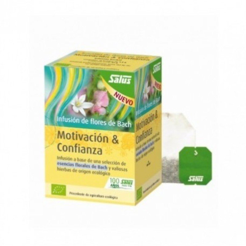 Salus Infusión Flores de Bach Motivación y Confianza Bio 15 Sobres-1