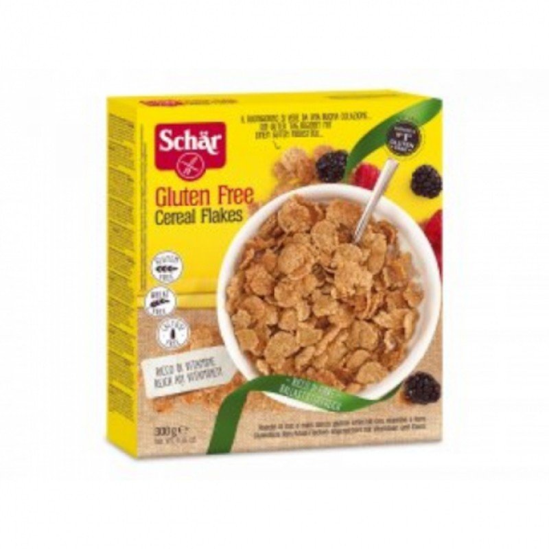 Schar Corn Flakes Cereal + Fibra 300 g-1
