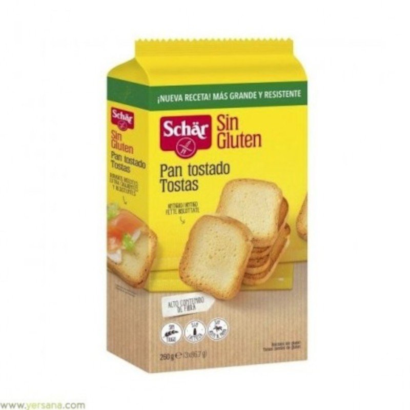 Schar Fette Biscotate Pan Tostado 260 g-1