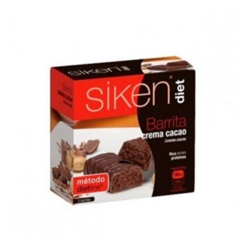 Siken Barrita Crema Cacao 36 g 5 Unidades-1