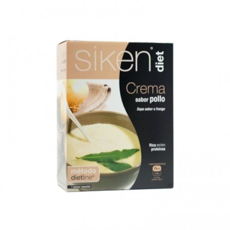 Siken Diet Crema de Pollo 7 Sobres-1