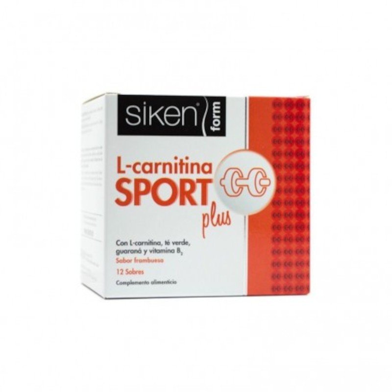 Siken Form L-Carnitina Sport Plus Sabor Frambuesa 12 Sobres-1