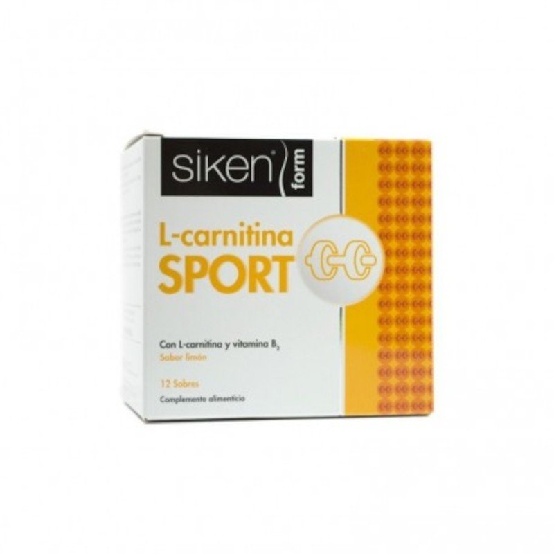 Siken Form L-Carnitina Sport Sabor Limón 12 Sobres-1