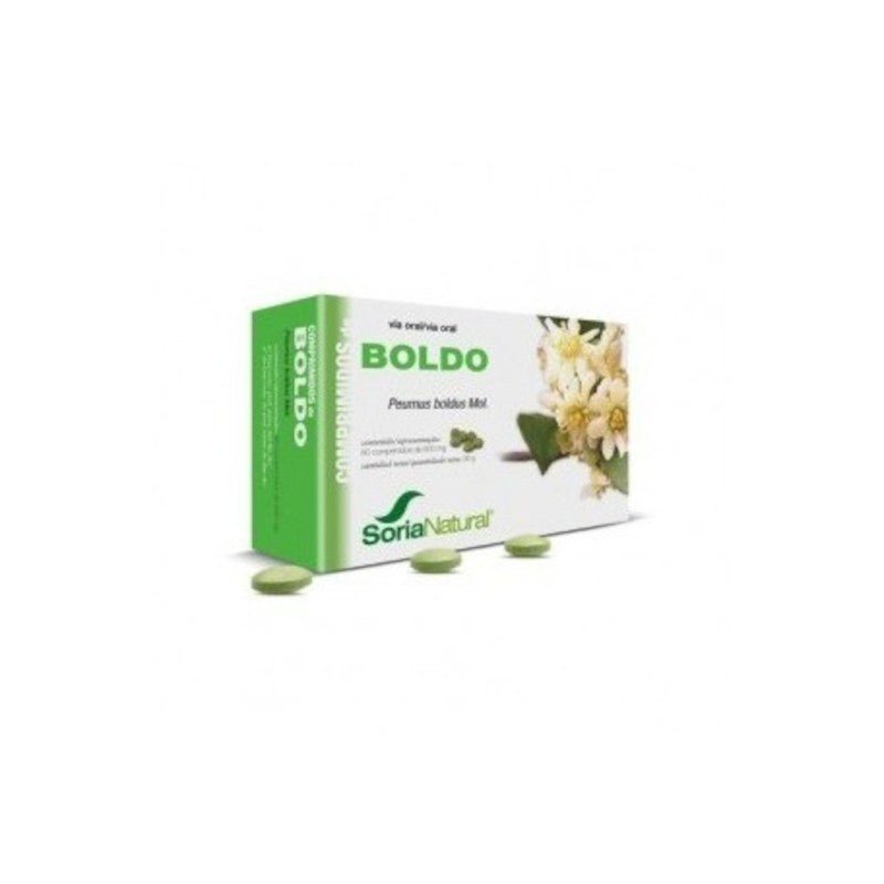 Soria Natural Boldo 600 mg 60 Comprimidos-1