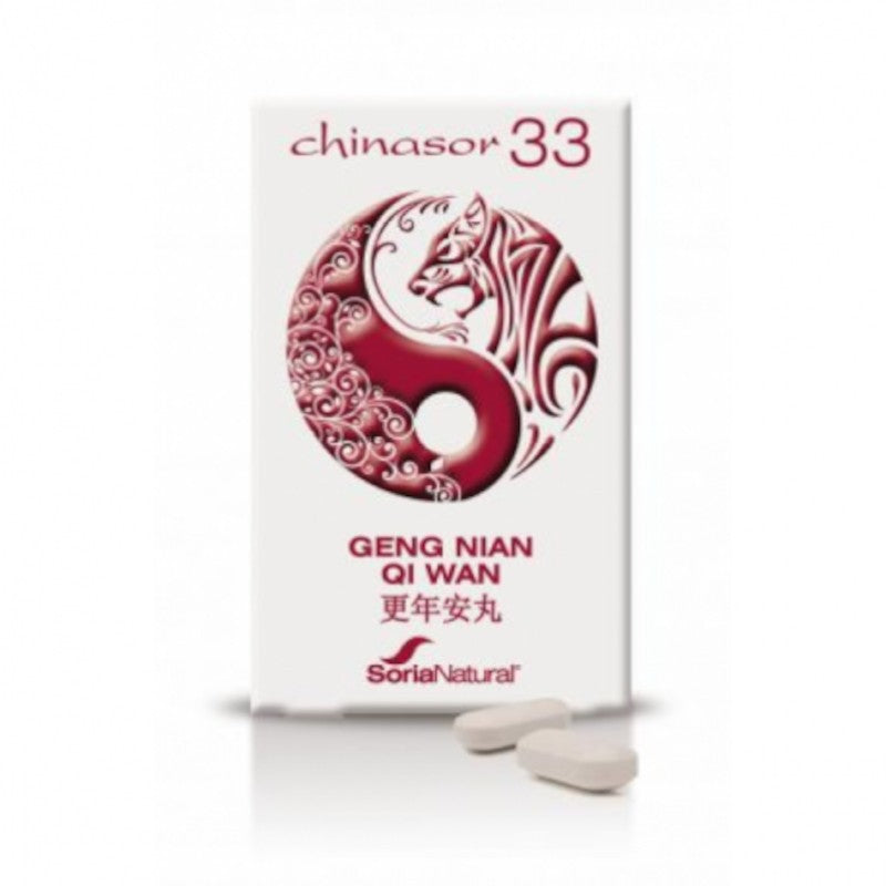 Soria Natural Chinasor 33 Geng Nian Qi Wan 30 Comprimidos-1