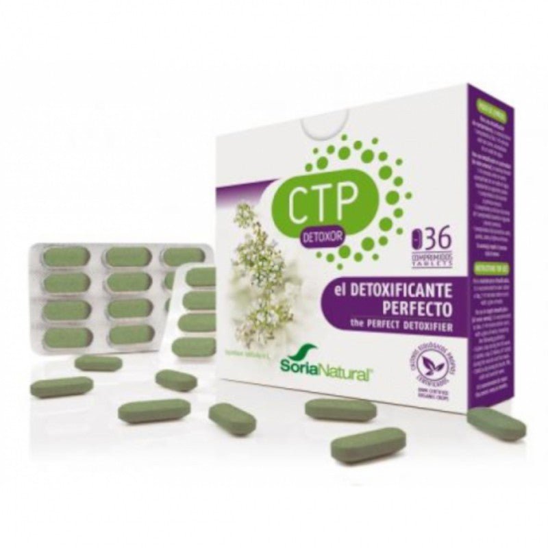 Soria Natural CTP Detoxificación Celular 36 Comprimidos-1