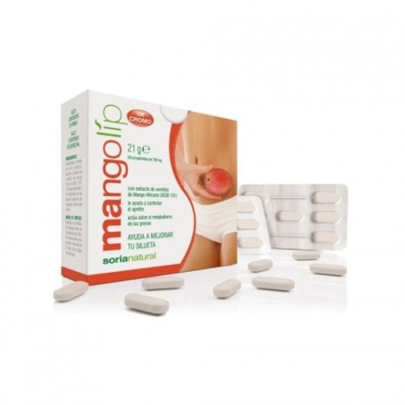 Soria Natural Mangolip 750 mg 28 Cápsulas-1