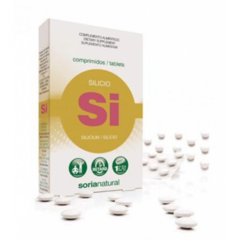 Soria Natural Silicio 200 mg 24 Comprimidos Retard-1