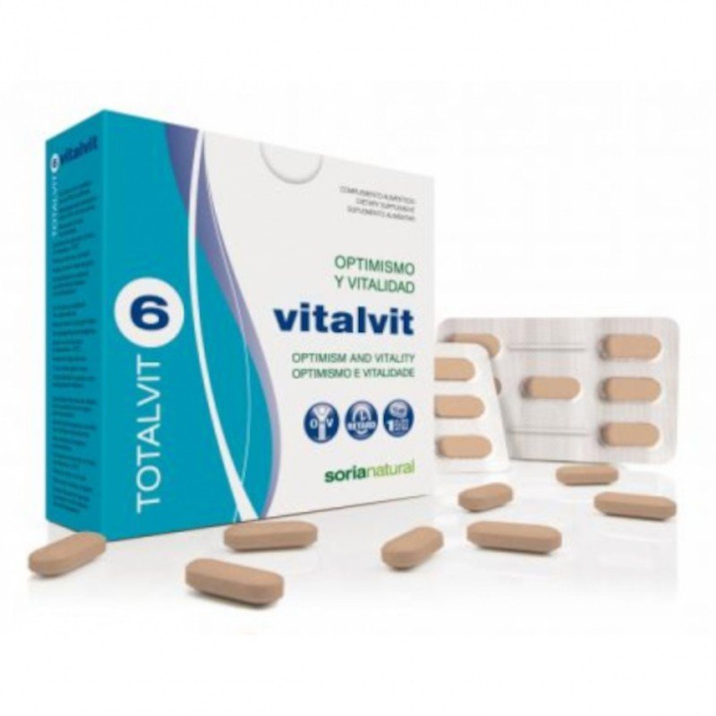 Soria Natural Totalvit 6 Vitavit 910 mg 28 Comprimidos-1