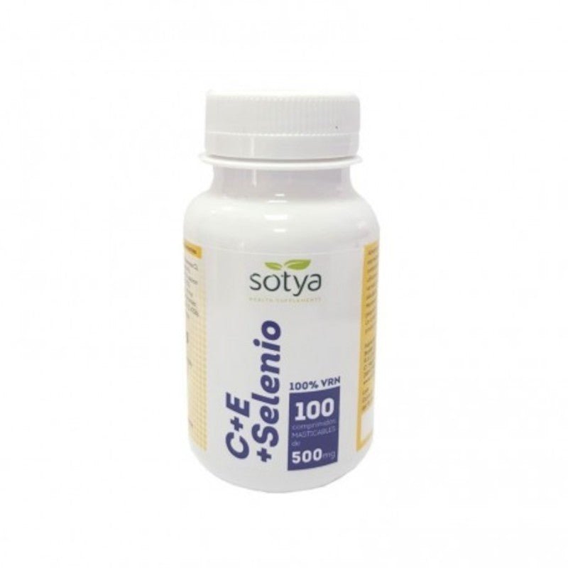 Sotya Beslan Antioxidante Vitamina C + Selenio + Vitamina E 100 Comprimidos-1
