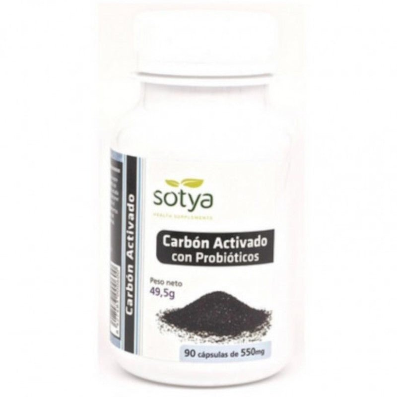 Sotya Beslan Carbón Activado con Probiótico 90 Cápsulas-1