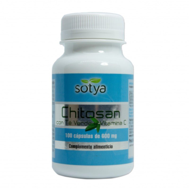 Sotya Beslan Chitosán + Té Verde + Vitamina C 100 Cápsulas-1