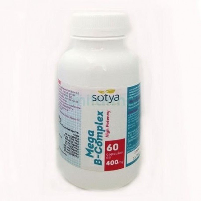 Sotya Beslan Mega B Complex High Potency 60 Cápsulas-1