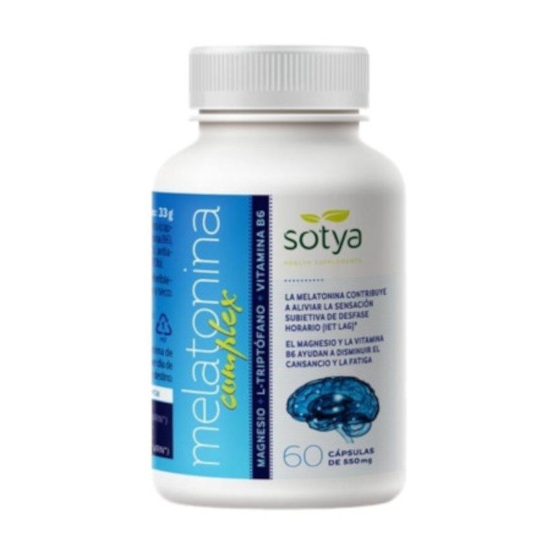 Sotya Beslan Melatonina Complex 60 Cápsulas-1