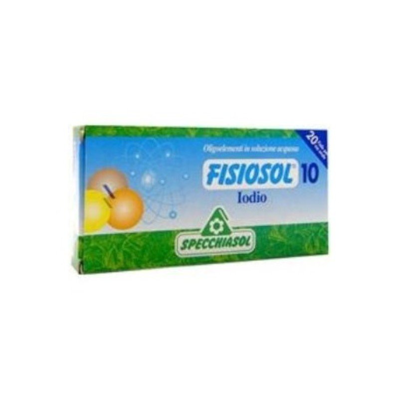 Specchiasol Fisiosol 10 Yodo 2 ml 20 Viales-1