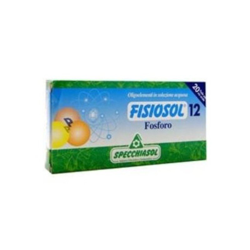 Specchiasol Fisiosol 12 Fósforo 2 ml 20 Viales-1