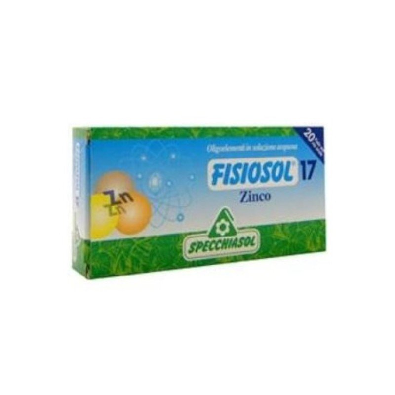Specchiasol Fisiosol 17 Zinc 2 ml 20 Viales-1