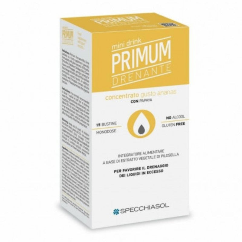 Specchiasol Primum Depurativo Piña Papaya Mini Drinks 15 Sobres-1
