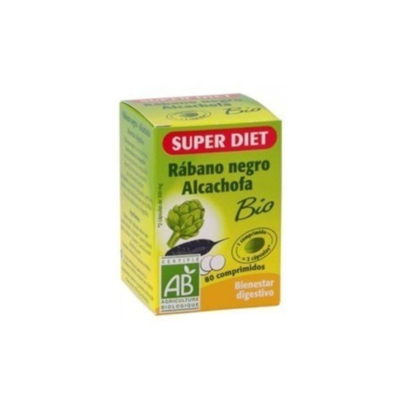 Superdiet Rábano Negro Bio 80 Comprimidos-1