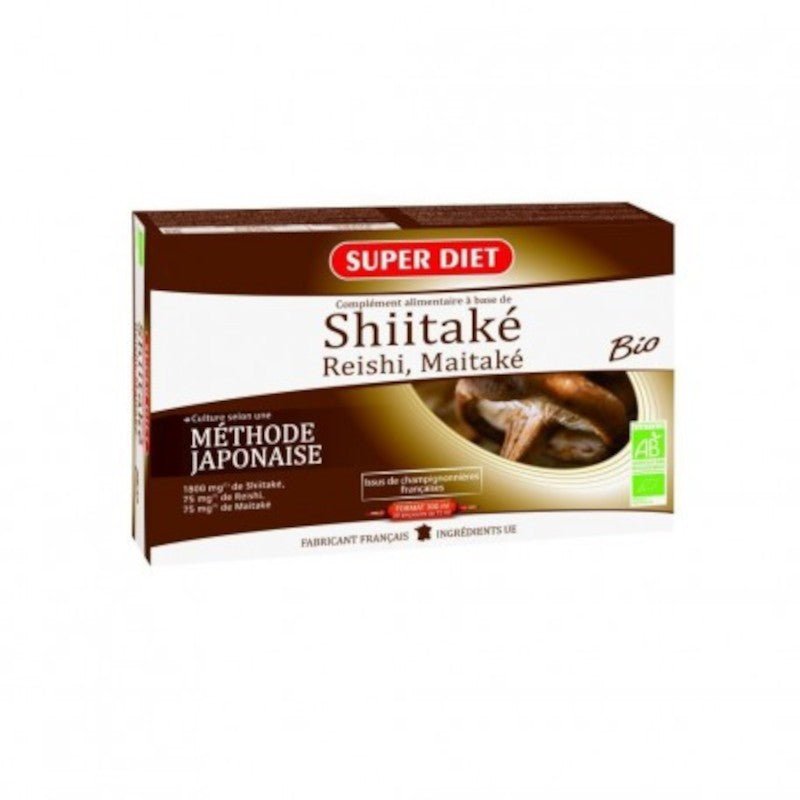 Superdiet Shitake Maitake Reishi Bio 20 Ampollas-1