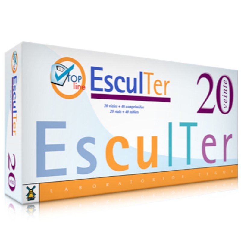 Tegor Esculter Nº2 20 Viales 10 ml + 40 Comprimidos Efervescentes-1