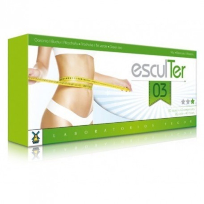Tegor Esculter Nº3 20 Viales 10 ml + 40 Comprimidos Efervescentes-1