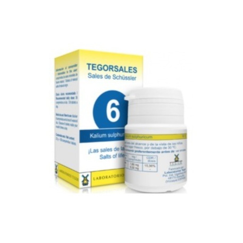 Tegor Tegorsales 6 Sulfato de Potasio 350 Comprimidos-1