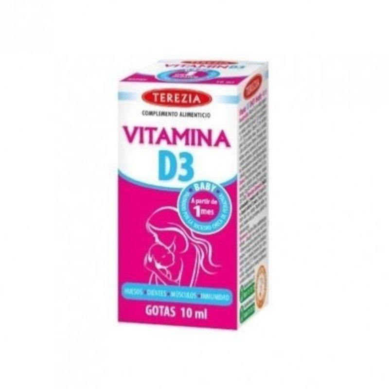 Terezia Vitamina D3 Gotas 10 ml-1