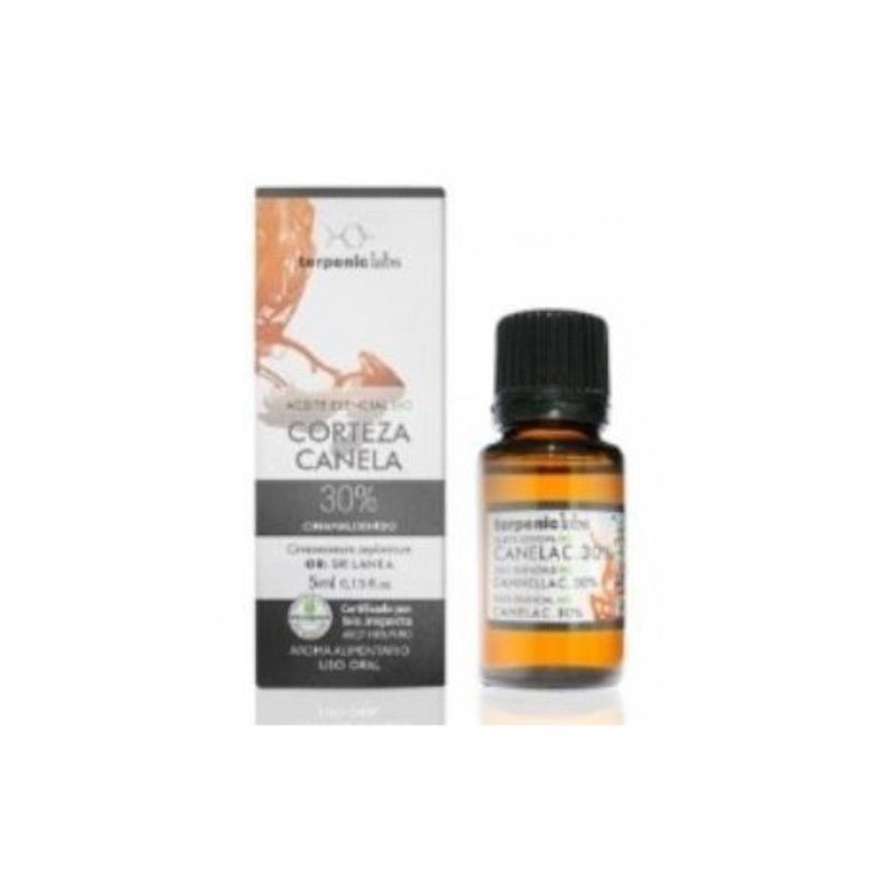 Terpenic Evo Aceite Esencial de Canela 30 % Corteza Cinamaldehído Bio 5 ml-1