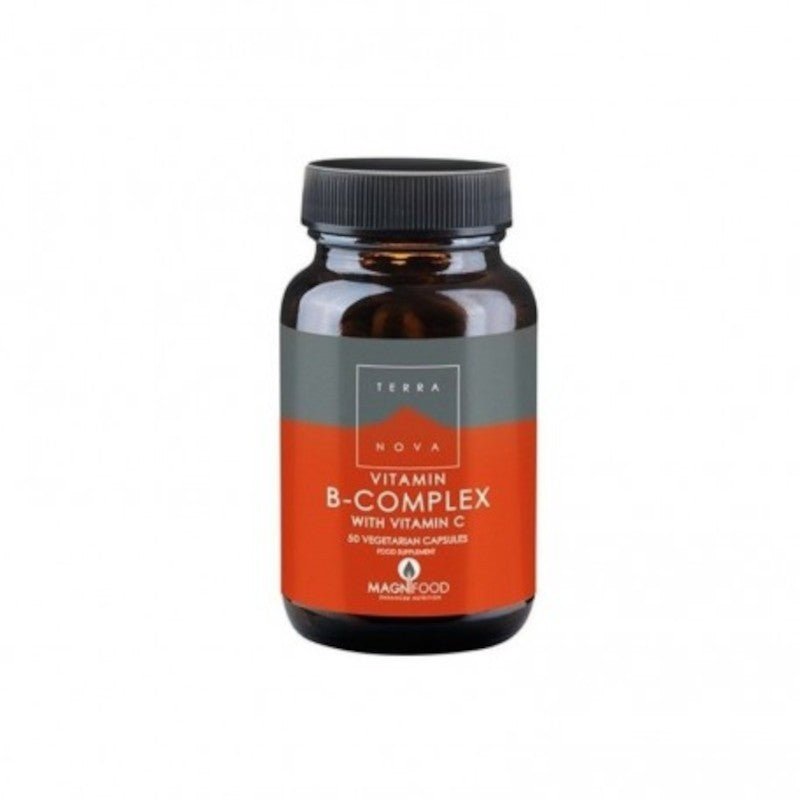 Terranova B-Complex con Vitamina C 100 Cápsulas-1