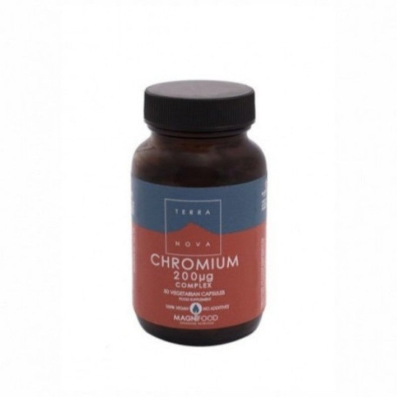 Terranova Cromo 200 mcg Complex 50 Cápsulas-1