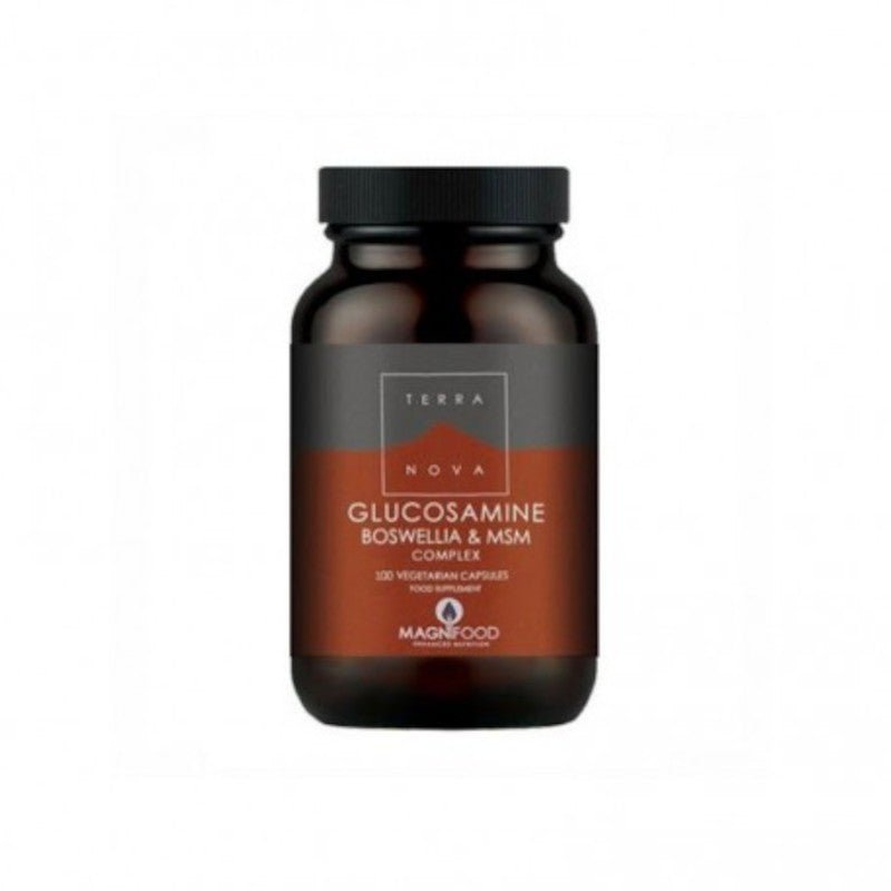Terranova Glucosamina, Boswelia y MSM Complex 100 Cápsulas-1