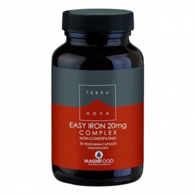 Terranova Hierro Bisglicinato 20 mg 50 Cápsulas-1