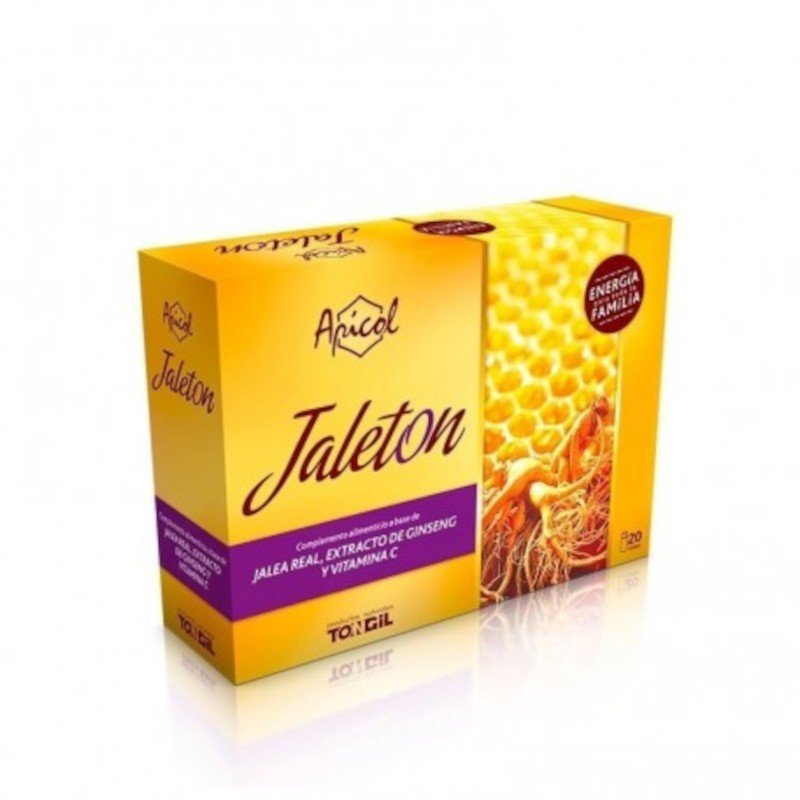 Tongil Apicol Jaleton Jalea Real y Ginseng 20 Ampollas-1