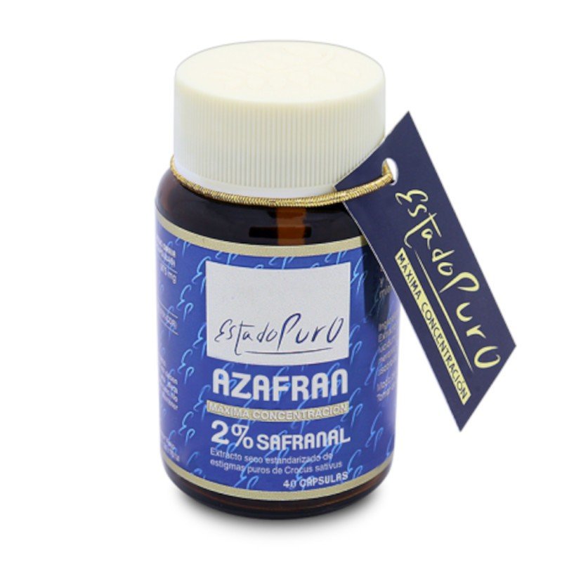Tongil Estado Puro Azafrán 2% Safranal 40 Cápsulas-1