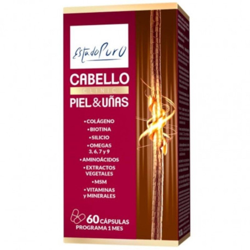 Tongil Estado Puro Cabello, Piel y Uñas 60 Cápsulas-1