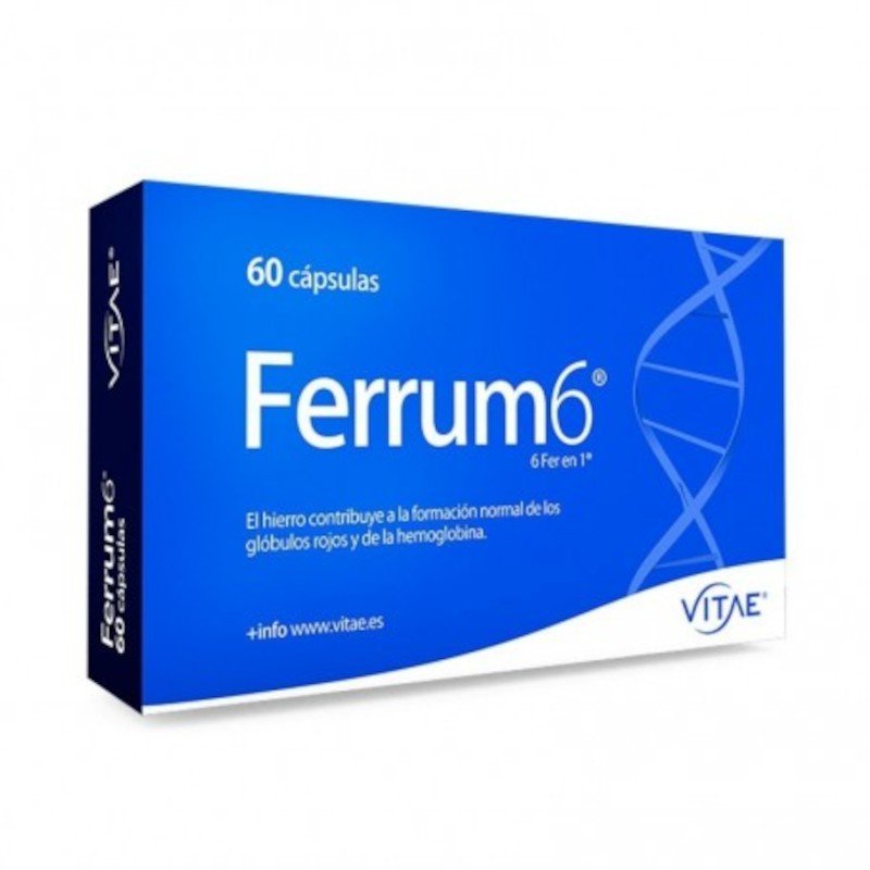 Vitae Ferrum 6 60 Cápsulas-1