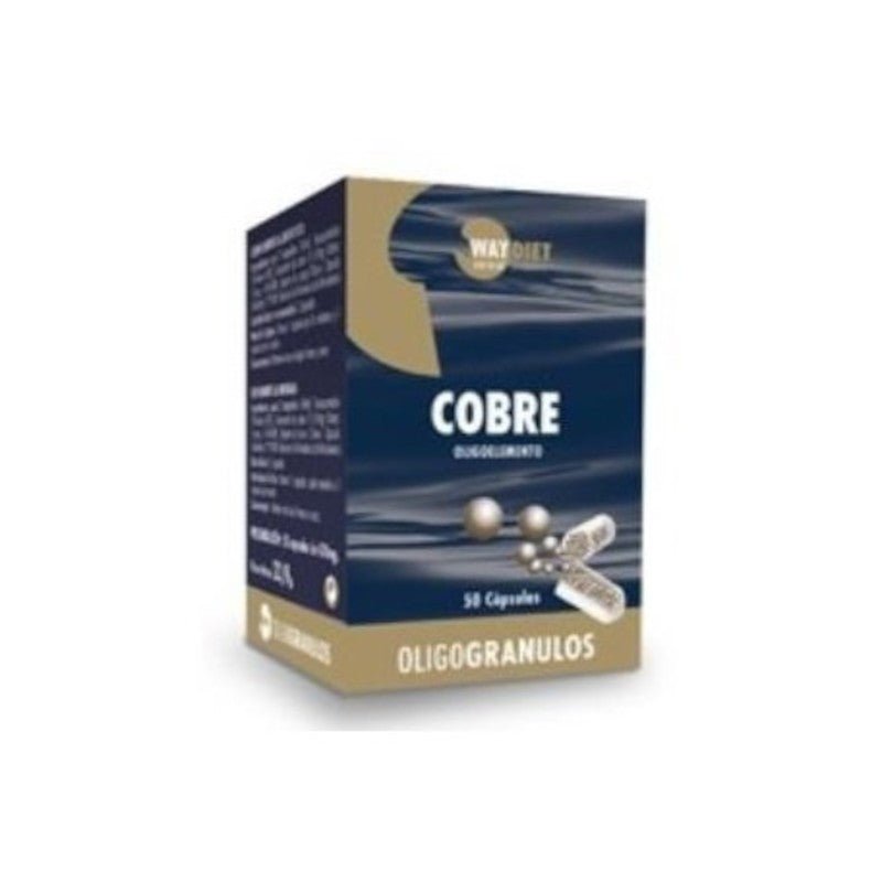 Waydiet Cobre Oligogránulos 50 Cápsulas-1