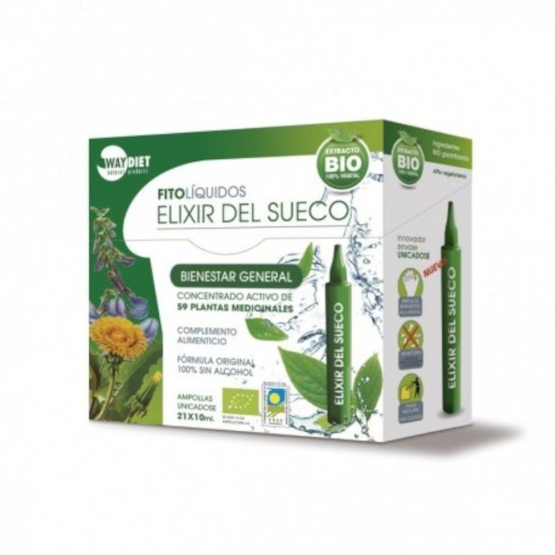 Waydiet Elixir del Sueco Bio 20 Ampollas-1